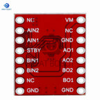 TB6612/DRV8833 Dual Motor Driver 1A TB6612FNG for Arduino Microcontroller Better than L298N