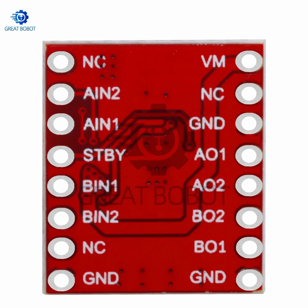 TB6612/DRV8833 Dual Motor Driver 1A TB6612FNG for Arduino Microcontroller Better than L298N