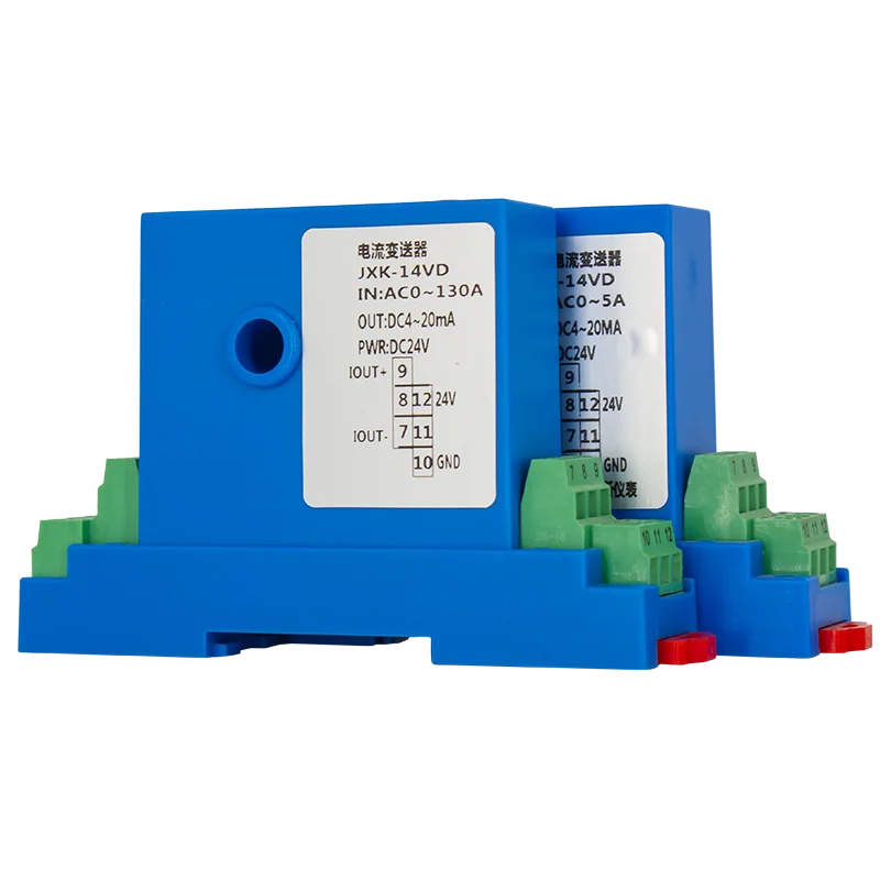 JXK-14 Hall Current Sensor AC/DC 0-150A AC Current Transducer 4-20mA 0-10V Hall Effect Current Transmitter
