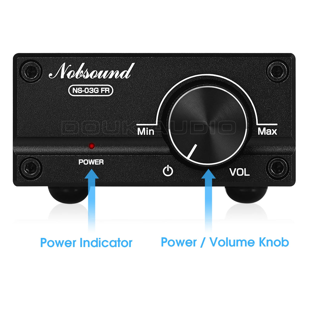 Nobsound Latest Mini 100W Subwoofer / Full Frequency Power Amplifier Mono Channel Audio TPA3116D2 Amp