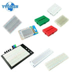Breadboard 400 700 750 830 Holes MB-102 Solderless PCB Mini Test Board ZY-204 1600pts Prototype Board Jumper Wire Cable DIY Kit