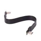 ADT-Link USB 3.2 Type-C to USB-C FFC USB C FPV Flat Slim Thin Ribbon FPC Cable Gen2x2 20Gbps 90°Adapter for Data Sync&Charging