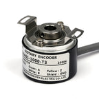 ABILKEEN Top Quality 38MM Incremental Roatry Encoder 8mm Half-Hollow Shaft Magneto Electric Rotary Encoder HES Rotary Encoder
