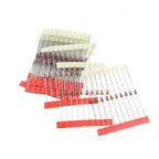 140PCS 1W Zener Diode Kit 3.3V~24V Electronic Components Diy Assorted Set 3.3V 10V  3.9V  12V  4.7V  15V  5.1V  16V  