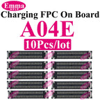 10pcs Original Charging Port FPC Connector For Samsung A04 A05 A14 A15 A24 A25 A34 A35 A52 A53 A54 A55 Mainboard Flex Clip
