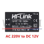 1pcs HLK-PM01 HLK-PM03 HLK-PM12 AC-DC 220V  mini power supply module,intelligent household switch power supply module
