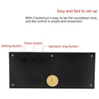 Days Countdown Clock LCD Digital Screen Kitchen Timer Event Reminder for Wedding Retirement Lab Cooking Kitchen