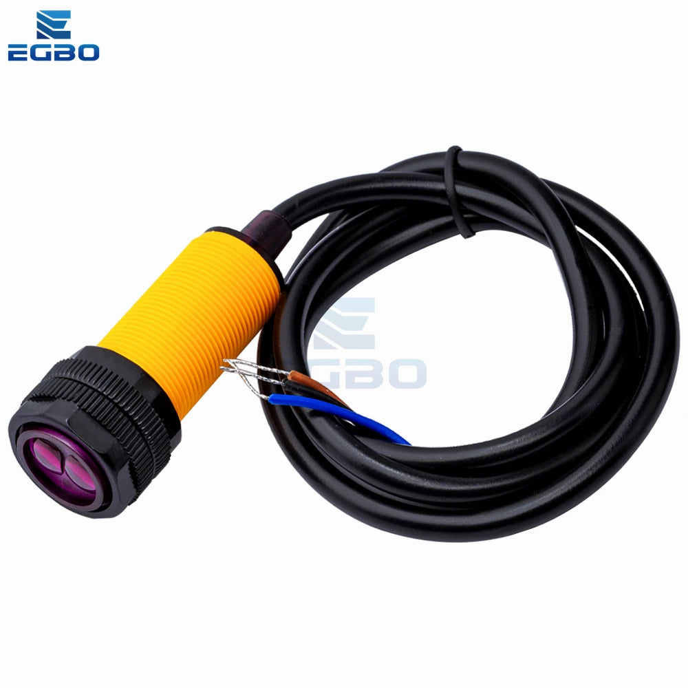 1~10PCS Smart Car Robot E18 D80NK Infrared Obstacle Avoidance Photoelectric Sensor Proximity Switch Detection Range Adjustable