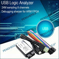 PHKJ 1PCS USB Logic Analyzer Microcontroller for ARM FPGA Debugger 24M Samples 8 Channels