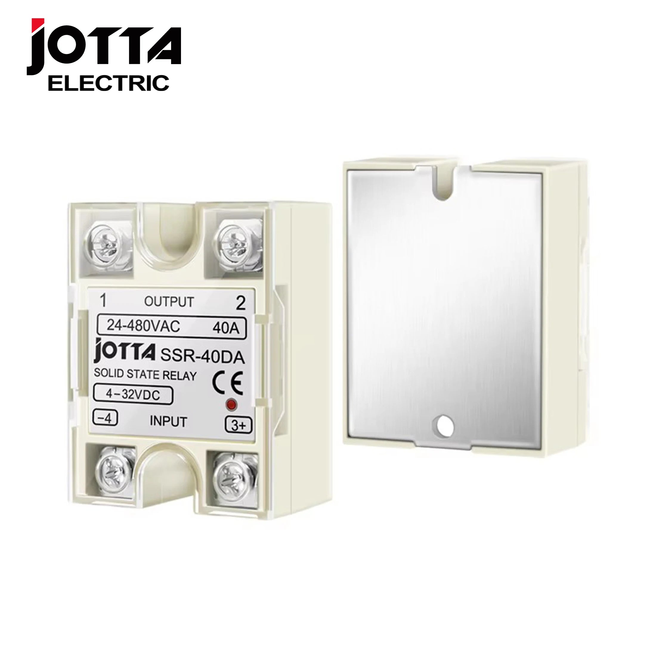 Solid State Relay Module SSR 10DA 25DA 40DA DC Control AC  Single Phase With Plastic Cover For PID Temperature Control