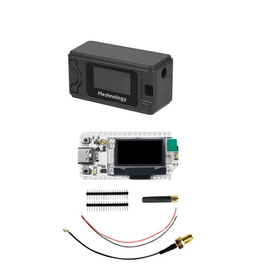 Heltec WiFi LoRa 32 V3 Development Board with Plastic Case ESP32 S3 SX1262 Meshtastic LoRaWAN Compatible OLED Display