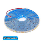 IP68 Waterproof LED Strip Light 2835 12V 24V 120LED/m with 2-pin Wire/ DC Plug Flexible Adhesive Tape 3000k/4500K/6000K 1M-20M