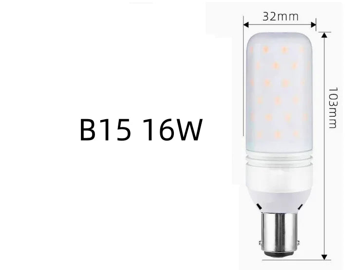 E27 B15 B22 E17 12W 16W 25W 40W LED Corn Light Bulb SMD2835 LED Bulb 110V-220V LEDs Candle Light Spotlight