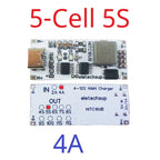 2A/4A 4-12 Cell NIMH Charger Module TYPE-C DC 5V Boost BMS CC/CV NiCd for 4.8V 6V 7.2V 8.4V 9.6V 10.8V 12V 13.2V 14.4V Battery