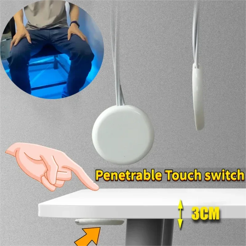 Wardrobe sensor switch, cabinet touch switch, intelligent sensor AC110V-220V, can penetrate wood, stone and glass materials