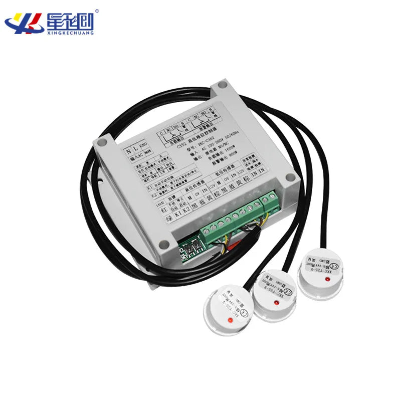 XKC-C350 AC110v-260v Cheap Small Sized Automatic Water Level Controller with Sensors for Water Pump and Valve Draining Pumping