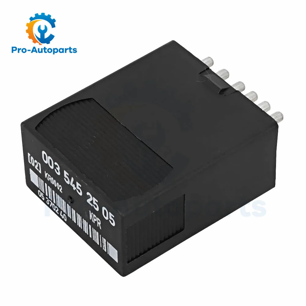 New Fuel Pump Relay 0035452505 for Mercedes 420SEL 560SEC 560SEL SL W126 R107 C126 86-91, Replace 0025451605 898184000