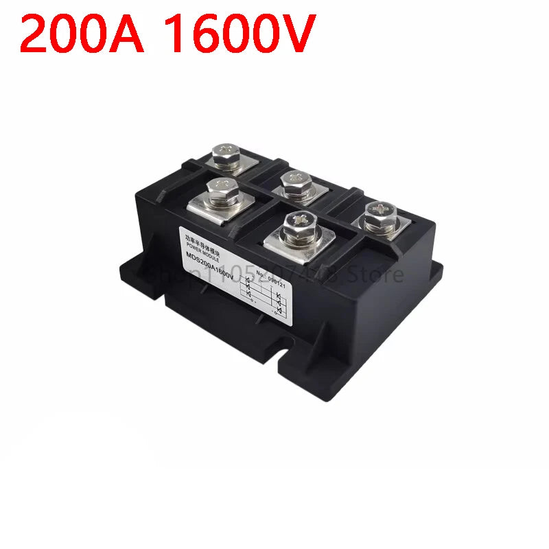 MDS 100A 150A 200A 1600V MDS100A1600V MDS150A1600V 3-Phase Bridge Rectifier Diode 150A Amp 1600V Heat sink HS2095 HS20150 AC-DC