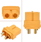 1-40PCS Male & Female Connector XT60 XT90 Plugs Wire Cable Connectors Adapter with Sheath Housing for RC Battery Car Airplane