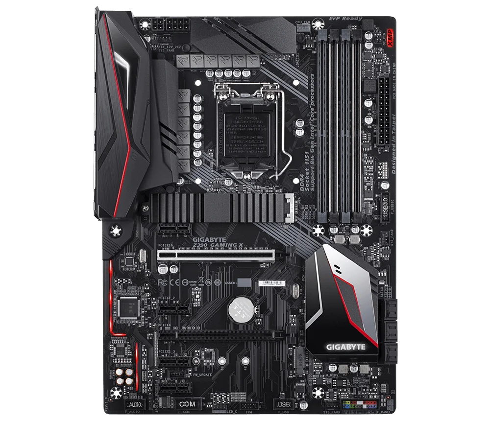 GIGABYTE Z390 GAMING X  LGA1151 Motherboard DDR4 Intel i9 i7 i5 i3 CPU Intel Z390 Gaming Placa-mãe 1151 Intel LAN M.2 ATX