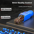 ROVLL Tool-Free RJ45 Connector Cat6 UTP 1000Mbps LAN Ethernet Plug Easy Termination Modular Plug No Crimp Network Cable 1PCS