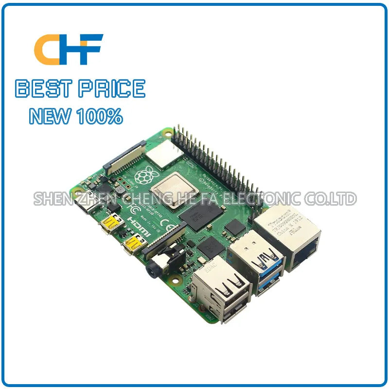 Raspberry Pi 4th Generation B-Type Raspberry Pi 4 4B 8GB Development Board Programming AI Beginner Kit Python