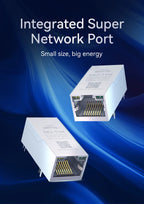 TTL Serial to RJ45 Ethernet Super Netword Port CDSENET NE2-T1M 2 way Small Size Bulid in PHY Fit PCB Board Modbus TCP to RTU
