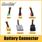 Electric Bike Battery Interface Adapter XT60 Dullet  T Port Anderson 2  XT90  Anderson 1  Pin Port Connector Battery Adaptor