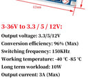 LM2596S LED Driver DC-DC Step-down Adjustable CC/CV Power Supply Module Battery Charger Adjustable LM2596 Constant Current