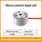 Micro Load Cell Tension Push Sensor Weight Compression Force Sensor Load Cell Weight Touch Sense System Adapts 5kg 10kg 20kg