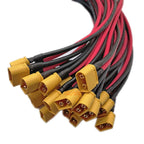 New 1-6 Pair XT60 14AWG Parallel Battery Connector Male/Female Cable Dual Extension 40CM/60CM Silicone Wire for RC Battery Motor