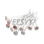50PCS/lot LDR Photo Light Sensitive Resistor Photoelectric Photoresistor 5528 GL5528 5537 5506 5516 5539 5549 For Arduino