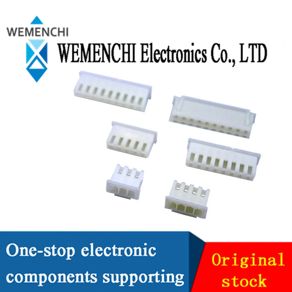 20PCS XH2.54 Female Socket Wire Connector Leads Header Housing 2.54mm Plastic shell XH-2P3P4P5P6P7P8P9P10P12P14P15P16P17P18P20P