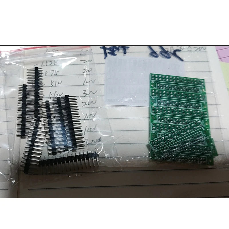 1Pcs 20P 30P 32P 40P Singer 1 Double 2 3 Row 1.0mm 1.25mm 1.5mm 1.27mm 2.0mm 2.54mm Pitch PCB Test Board Converter