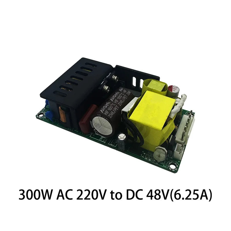 300W High-Power Adjustable Power Supply Substrate Bare Board Power Supply 220V to 12V/24V/48V/6A/8A/ Isolated Power Transformer