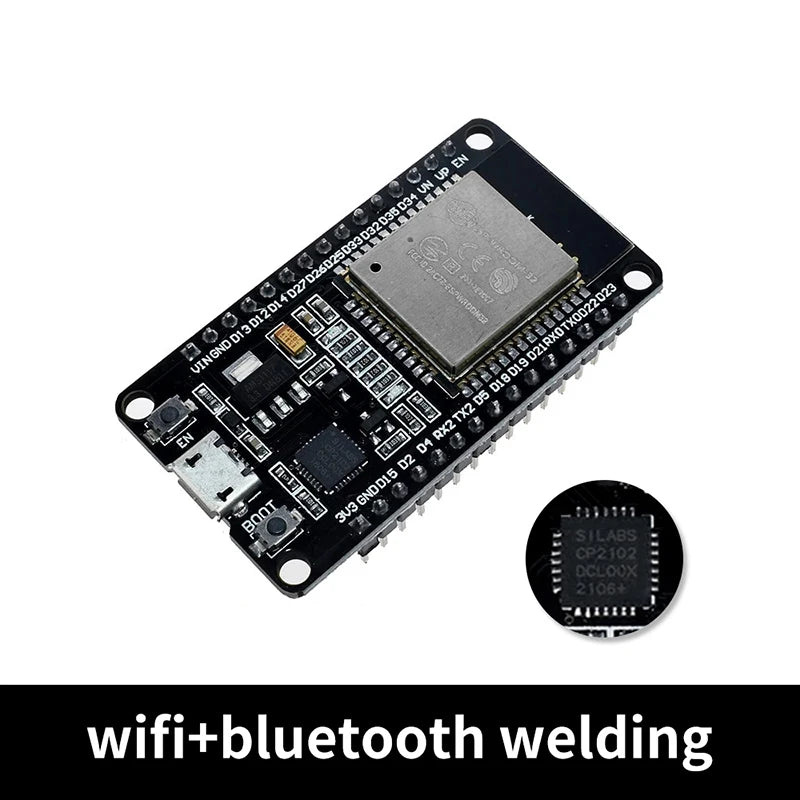 ESP32 Development Board WiFi and Bluetooth Ultra-Low Power Consumption Dual Core ESP-32 ESP-32S ESP 32 Similar ESP8266