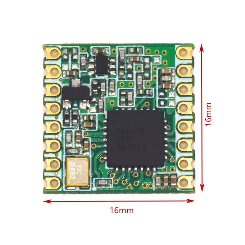 SX1278 RFM95 LoRa Wireless Module 433/470/868/915MHz Long Range Low Power SPI Interface for IoT Communication