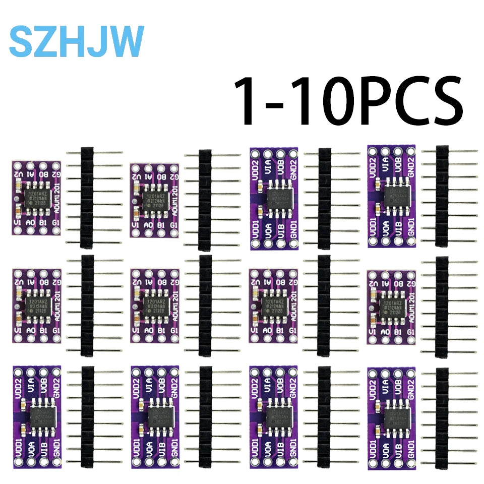 1-10PCS Magnetic Isolator Board Module Replace Optocouplers ADUM1201 Isolator ADUM1201ARZ SOIC SPI Interface