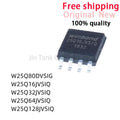 10Pcs W25Q80DVSIG W25Q16JVSIQ W25Q32JVSIQ W25Q64JVSIQ W25Q64 W25Q128JVSIQ W25Q128 SOIC-8 64Mbit SPI FLASH memory IC Chip Stock