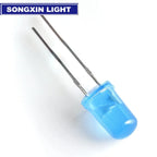 SAMIROB 50PCS LED Diode 5MM Blue Green Orange Red White Yellow F5 Led Light Emitting Consumer Electronics