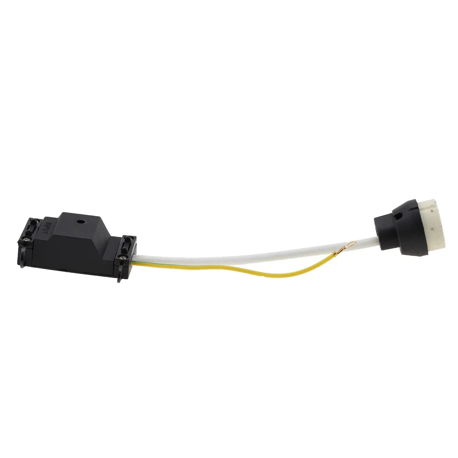 6pcs Gu10 Ceramic LED Spotlight Socket GU10 Halogen Bulb Base Lampholder 18cm Nylon Wire PV Wiring Terminal Junction Box