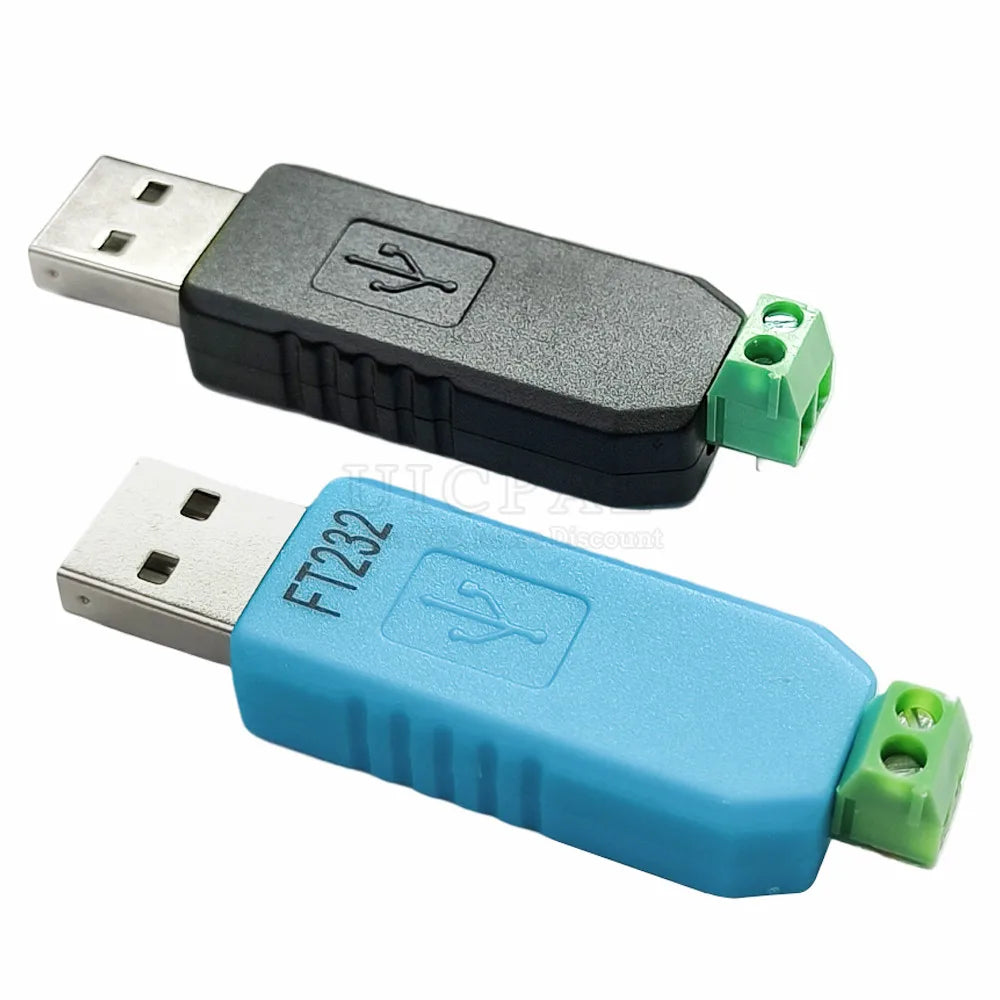 USB CH340 to RS485 Convertor Module PL2303 to 485 FT232 to RS485 USB Tool Conversion Adapter for Win 7 8 XP