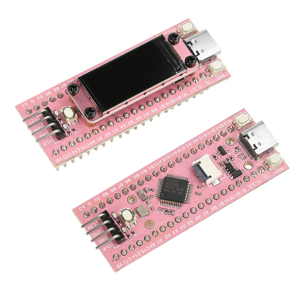 STM32F103C8T6 Development Board 0.96-inch LCD TFT Screen STM32  ARM Microcontroller Module Type C Interface
