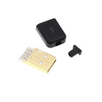 10Pcs USB Connectors Type B/Micro/Mini/USB2.0 Male Female Assembly Adapter DIY Soldering Repair Data Charging Plug Socket