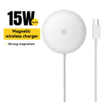 Essager 15W Magnetic Qi Wireless Chargers Fast Charging  for iPhone 14 13 12 Pro Max PD Fast Charging For Xiaomi Pad Adapter