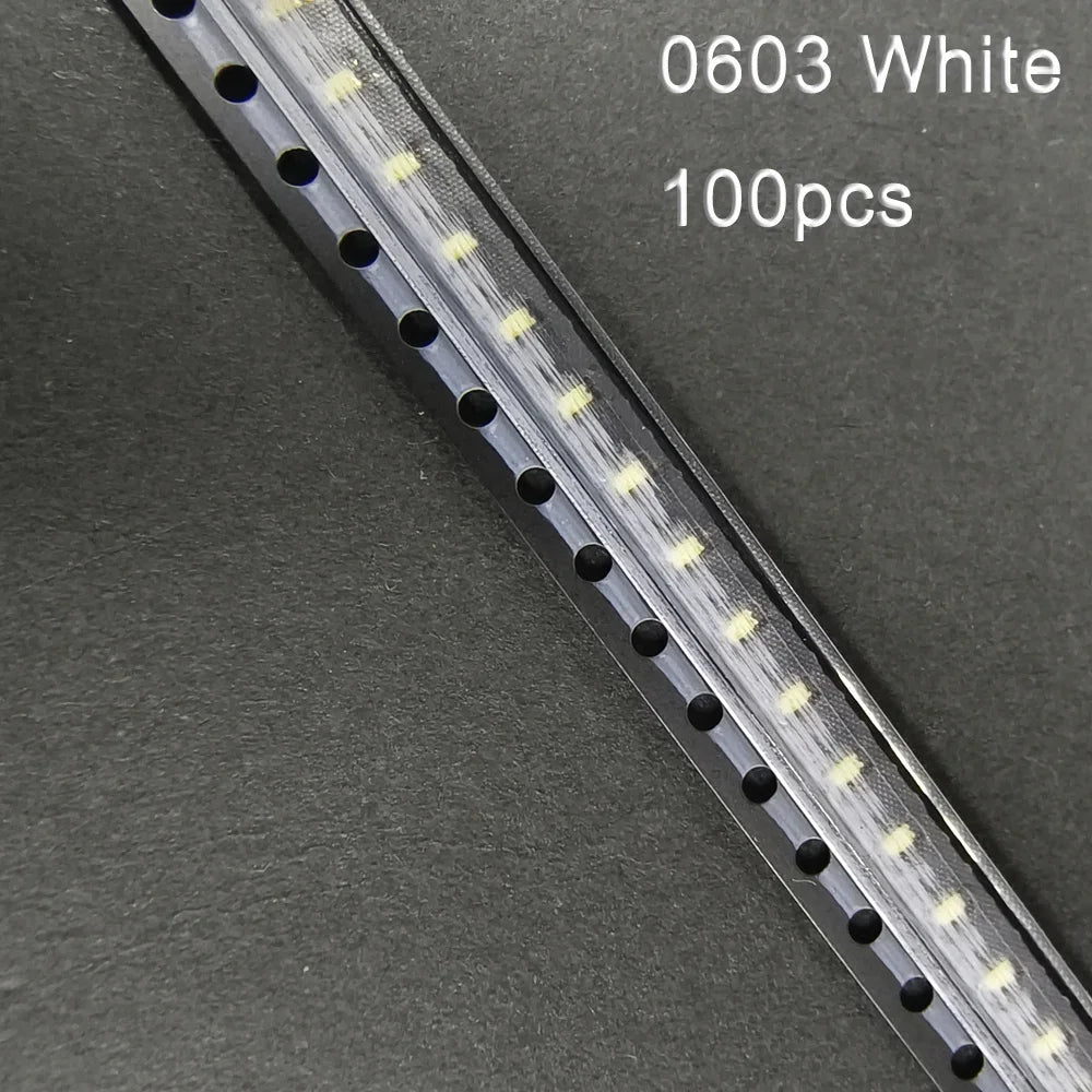 100pcs SMD LED 0603& 0805 5-color White Yellow Red Blue Green Digital Products LED Display Screens Electronic Diy Accessories