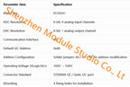 PCF8591 Quad 8-bit ADC & DAC Module, 4-Channel Analog to Digital Digital to Analog Converter, STEMMA QT / Qwiic I2C Interface