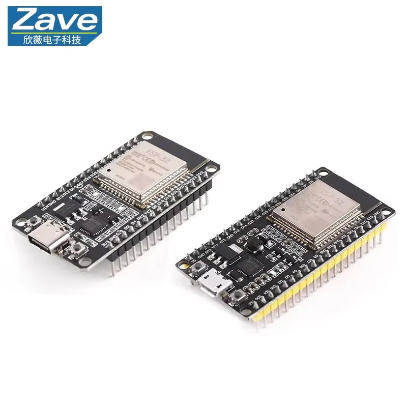 ESP32-S3 ESP32 Development Board WiFi Bluetooth Dual Core ESP-WROOM-32 USB Type-C CP2102 CH340 Compatible Arduino IoT DIY Module