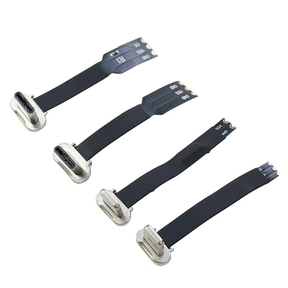 2/4/8/10PCS USB C FPC Flexible Cable 2pin 3pin R1 Type-C Wireless Charging For Android Apple Decryption Plus Welding Wire