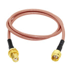 SMA  Male to Female RF Plug Jack Connector Pigtail Extension Cable for RG174 RG178 RG316 RG58 RG142